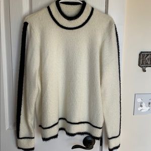 White women sweater